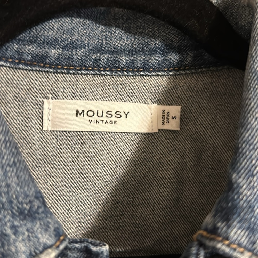 COPY - Moussy Vintage Jean Jacket Size Small - Picture 2 of 5